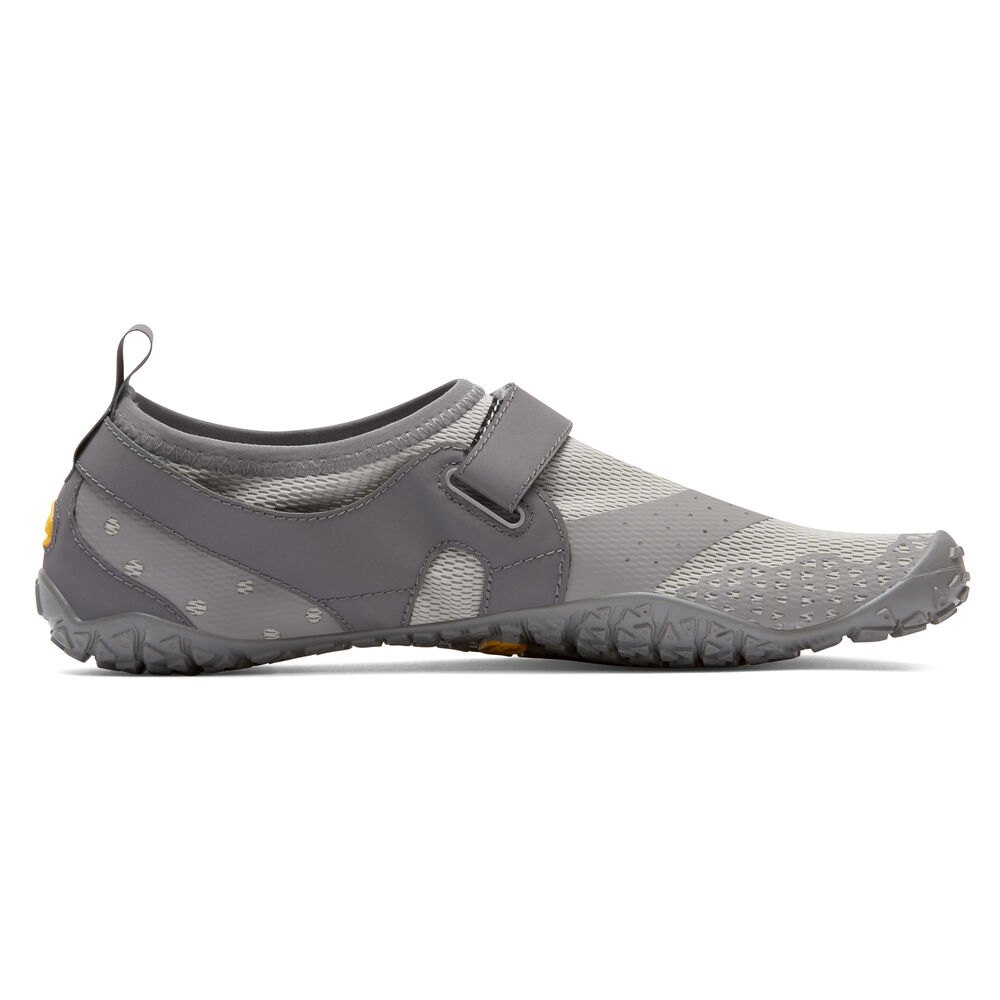 Vibram Five Fingers Mens Water Shoes - Grey - V-Aqua - 79635-KLVM